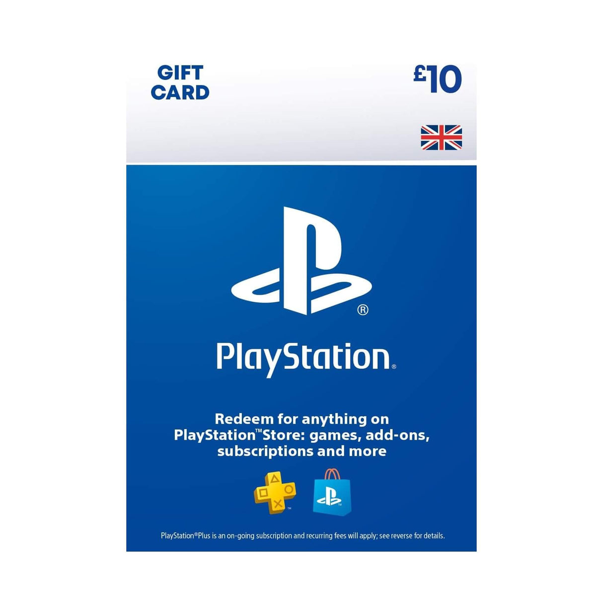 £10 PlayStation Store PSN Gift Card - PS3/ PS4/ PS Vita [UK Region Instant Digital Code]