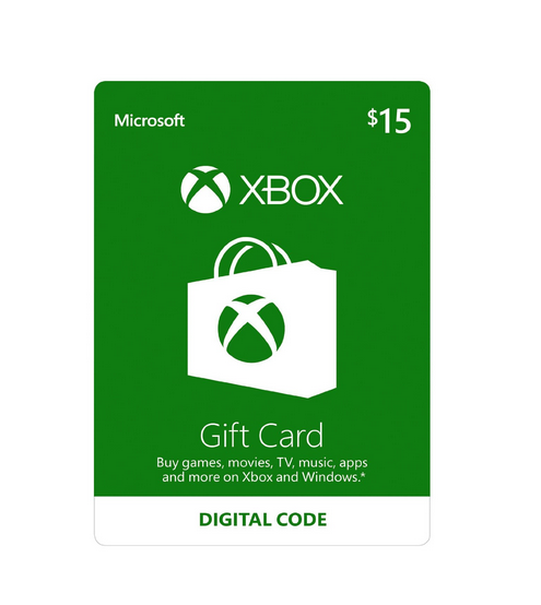 $15 Xbox Live Gift Card [Online Digital Code]