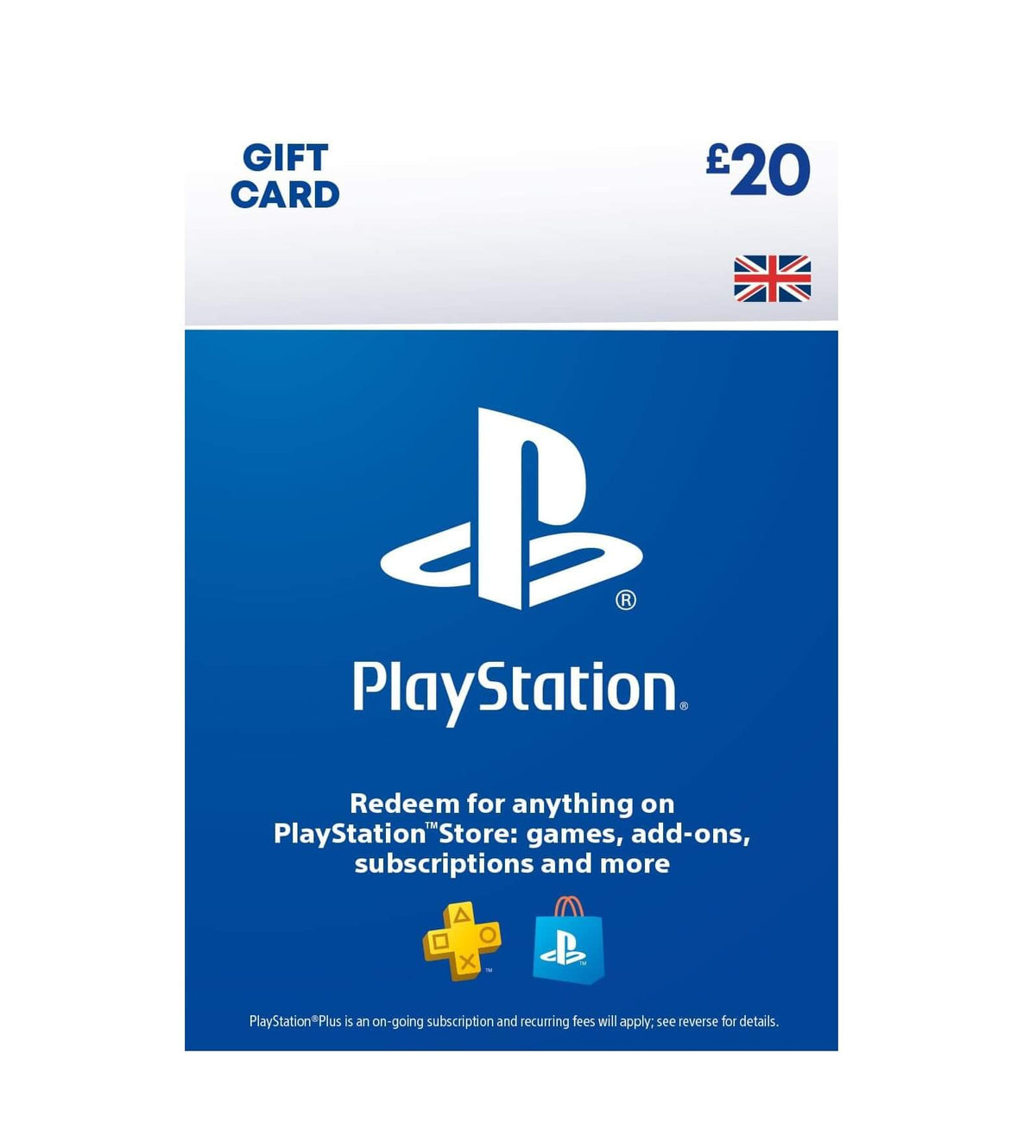 £20 PlayStation Store PSN Gift Card - PS3/ PS4/ PS Vita [UK Region Instant Digital Code]