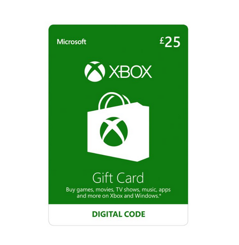 £25 Xbox Live Gift Card [Online Digital Code]