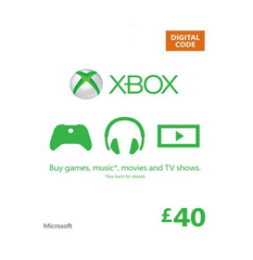 £40 Xbox Live Gift Card [Online Digital Code]