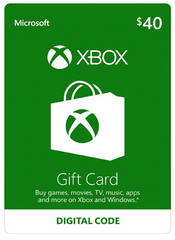 $40 Xbox Live Gift Card [Online Digital Code]