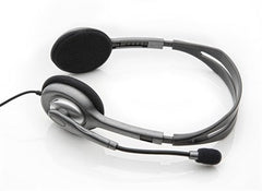 Logitech H110 Stereo 3.5mm Dual Plug Wired Headset