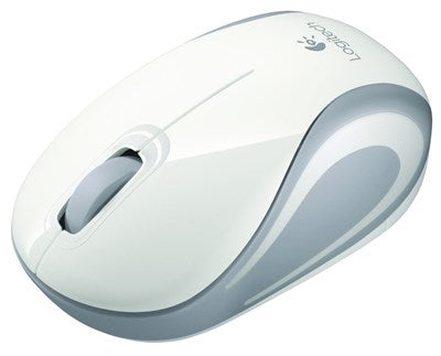 Logitech M187 Wireless Mini Mouse - White