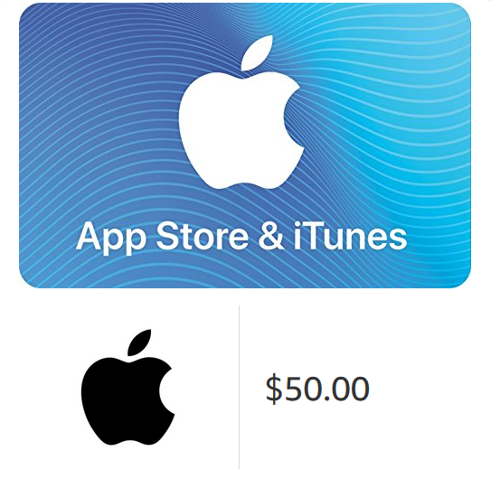 $50 App Store & iTunes Gift Cards - [US Region Instant Digital Code] Email Delivery