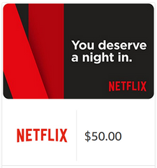 $50 Netflix Gift Card [Digital Code]