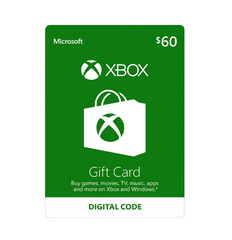 $60 Xbox Live Gift Card [Online Digital Code]