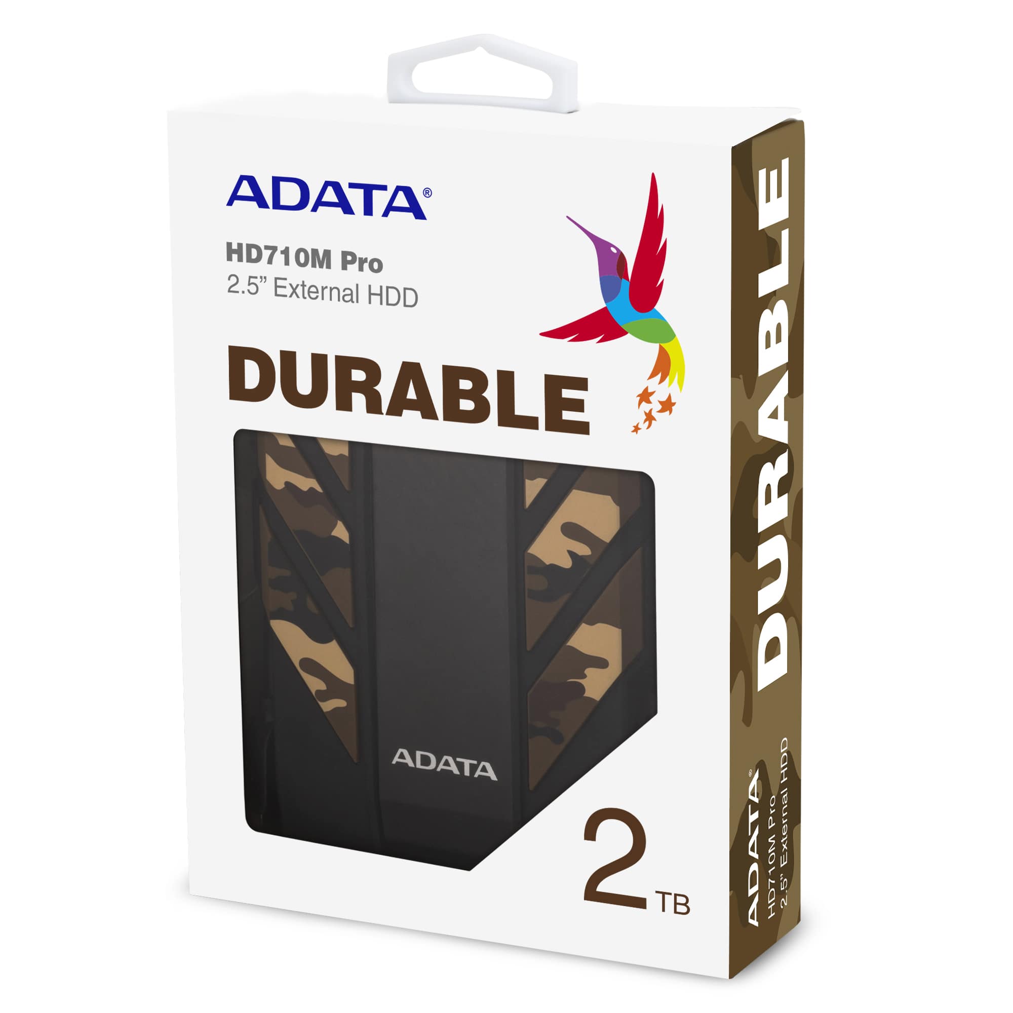 ADATA HD710M Pro 2TB USB 3.2 Rugged External Hard Drive Camouflage