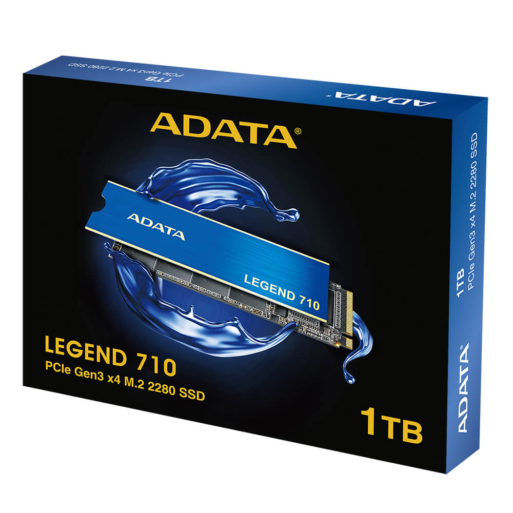 ADATA LEGEND 710 1TB PCIe Gen3 x4 M.2 2280 NVMe Solid State Drive