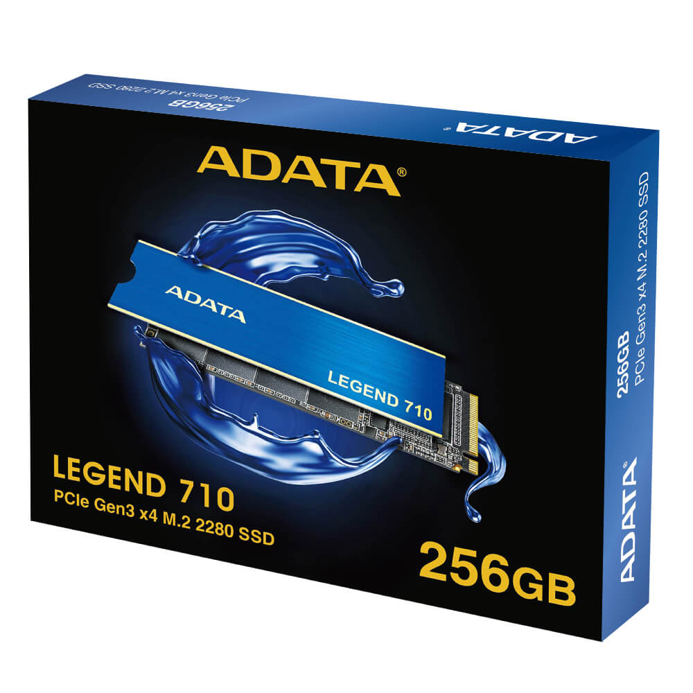 ADATA LEGEND 710 256GB PCIe Gen3 x4 M.2 2280 NVMe Solid State Drive