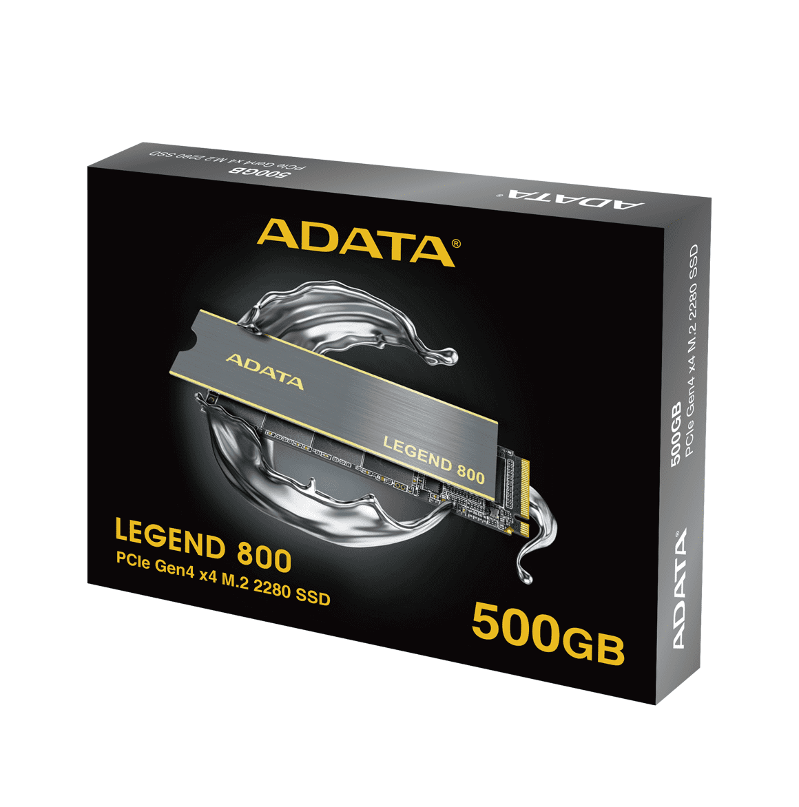 ADATA LEGEND 800 500GB PCIe Gen4 x4 M.2 2280 NVMe Solid State Drive