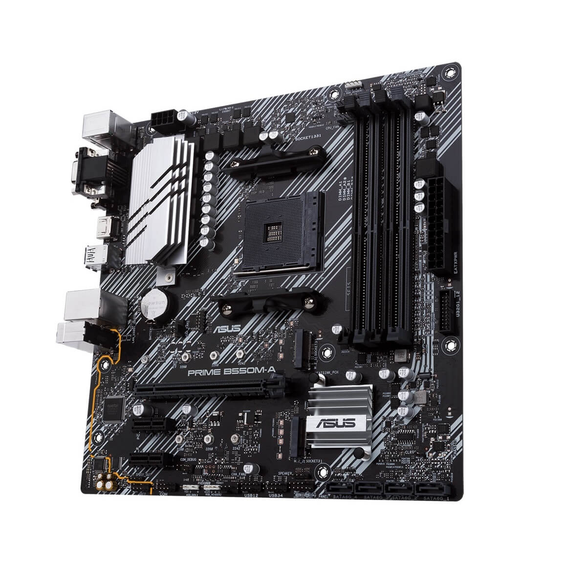 ASUS PRIME B550M-A AMD B550 Ryzen AM4 MicroATX Motherboard