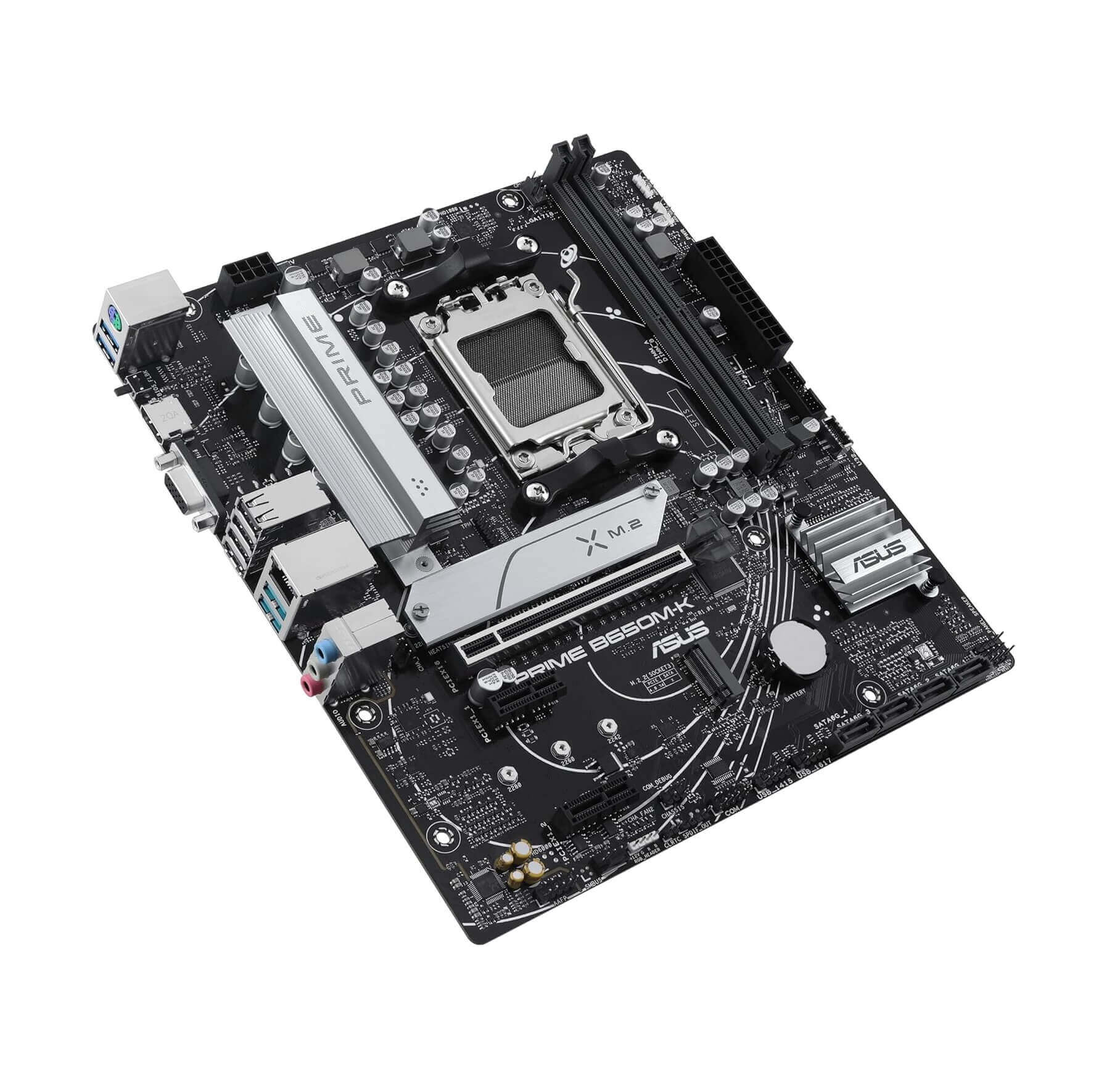 ASUS PRIME B650M-K DDR5 AM5 AMD B650 Micro-ATX Motherboard