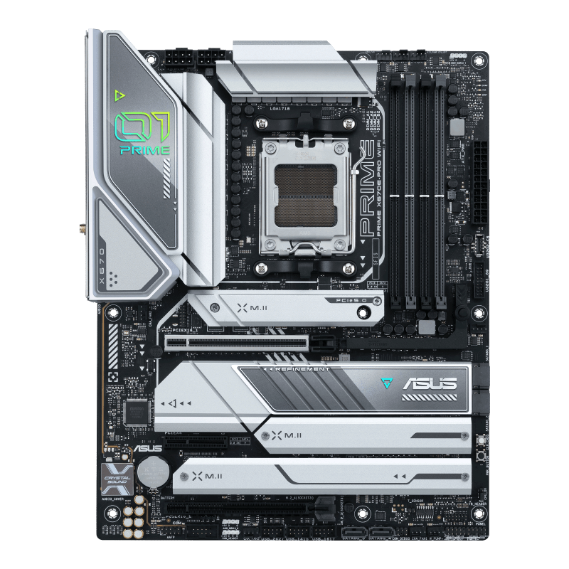 ASUS PRIME X670E-PRO WiFi CSM DDR5 AMD X670E (Ryzen AM5) ATX Motherboard with PCIe® 5.0