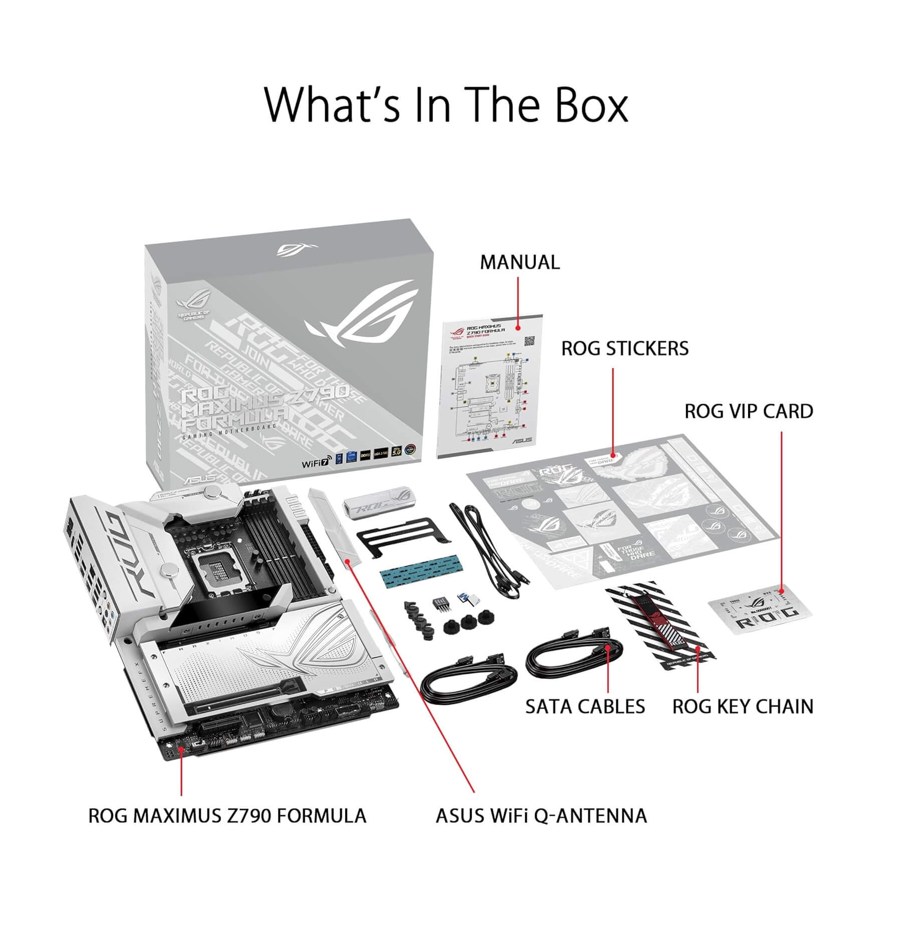 ASUS ROG Maximus Z790 Formula WiFi 7 DDR5 LGA 1700 Intel 14th Gen ATX Gaming Motherboard