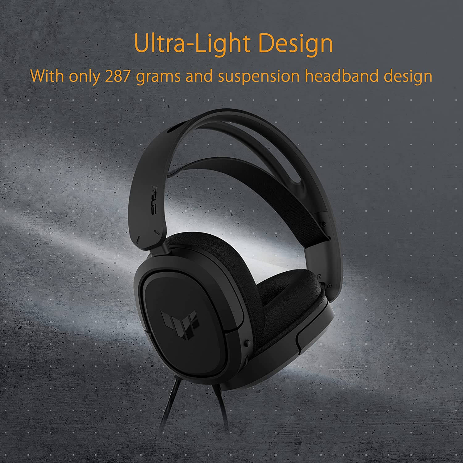 ASUS TUF Gaming H1 7.1 Surround Wireless Gaming Headset