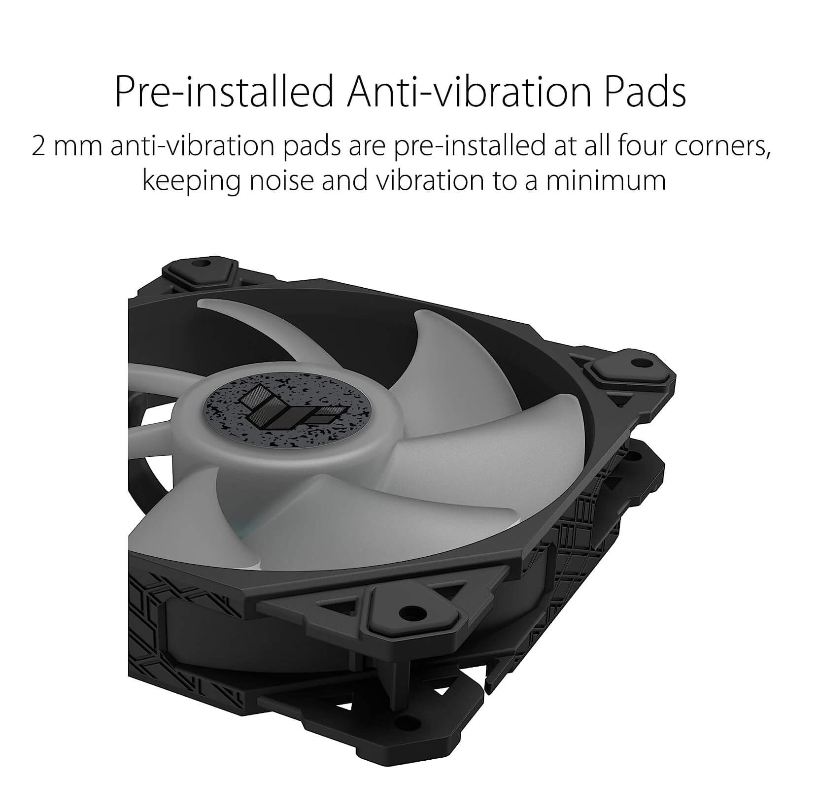 ASUS TUF Gaming TF120 ARGB 120mm Case Fan - Single Pack