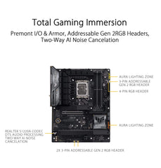 ASUS TUF Gaming Z790-Plus WiFi DDR5 LGA 1700 Intel 13th Gen ATX Gaming Motherboard