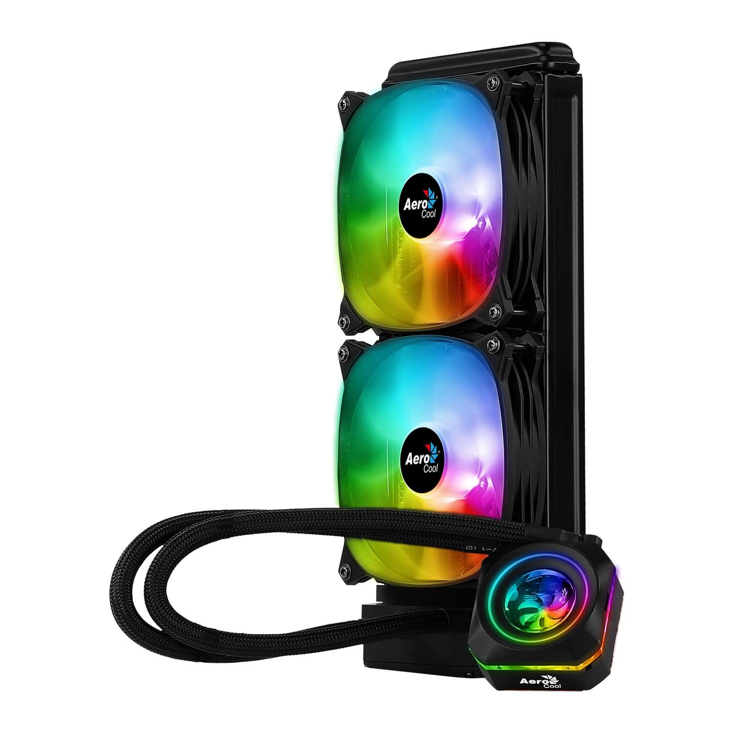 AeroCool Pulse L240F 240mm ARGB Intel/AMD CPU Liquid Cooler