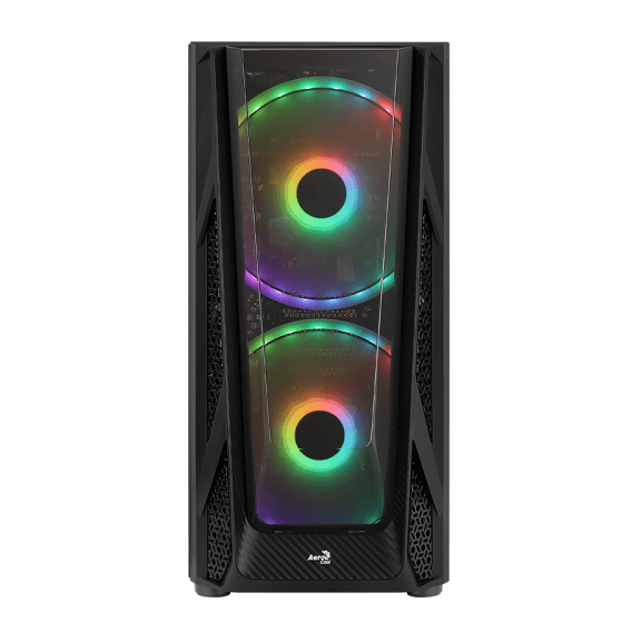 Aerocool NightHawk Duo Tempered Glass Edition ARGB Mid Tower Computer Case