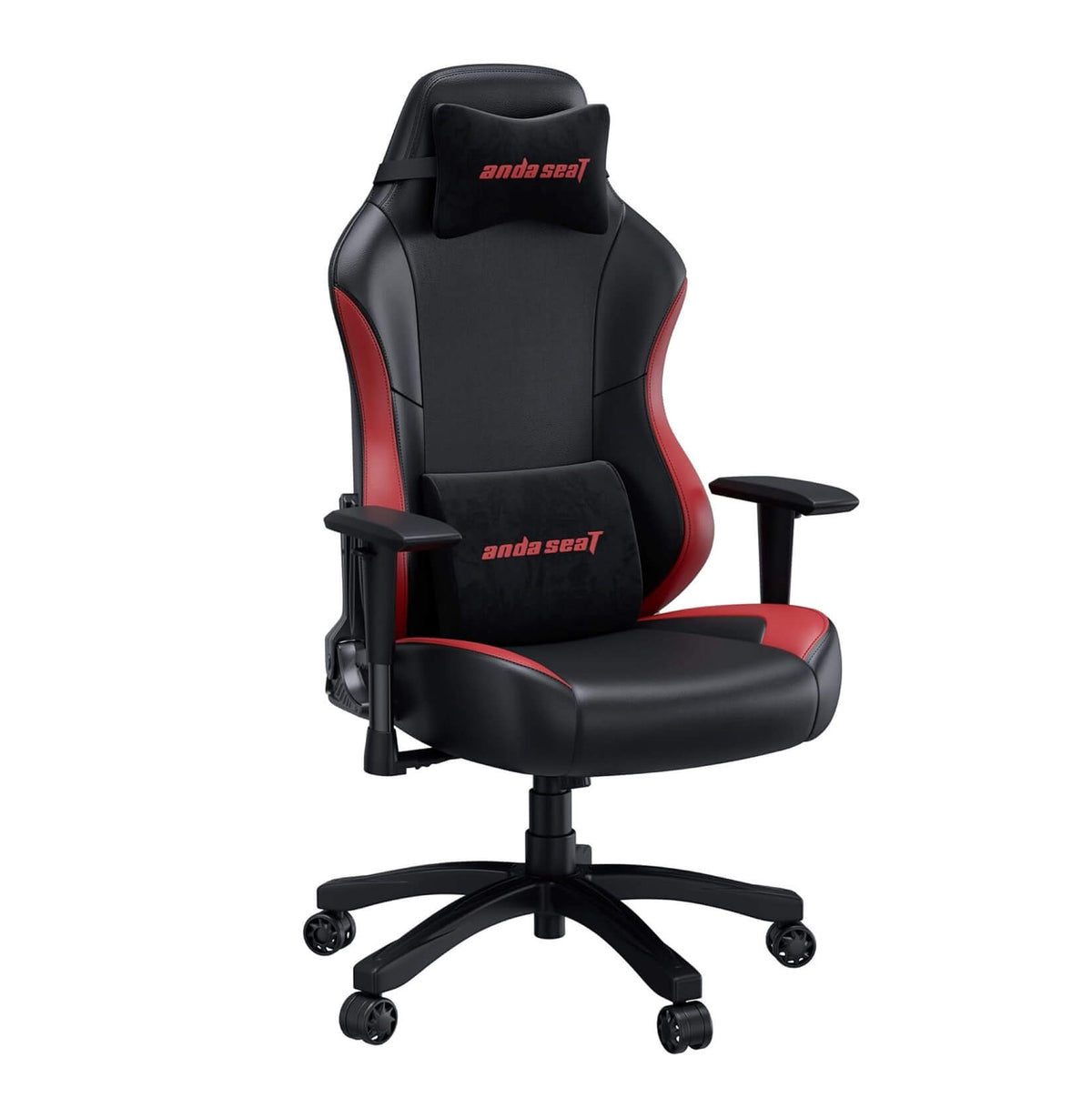 Anda Seat Luna Ergonomic Gaming Chair - Black/Red