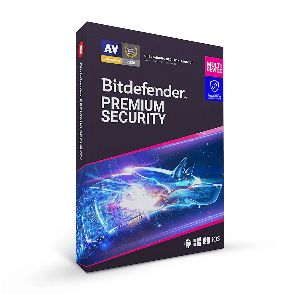 Bitdefender Premium Security 10 Devices 1 Year - GLOBAL - Digital Key (PC, Android, Mac, iOS)