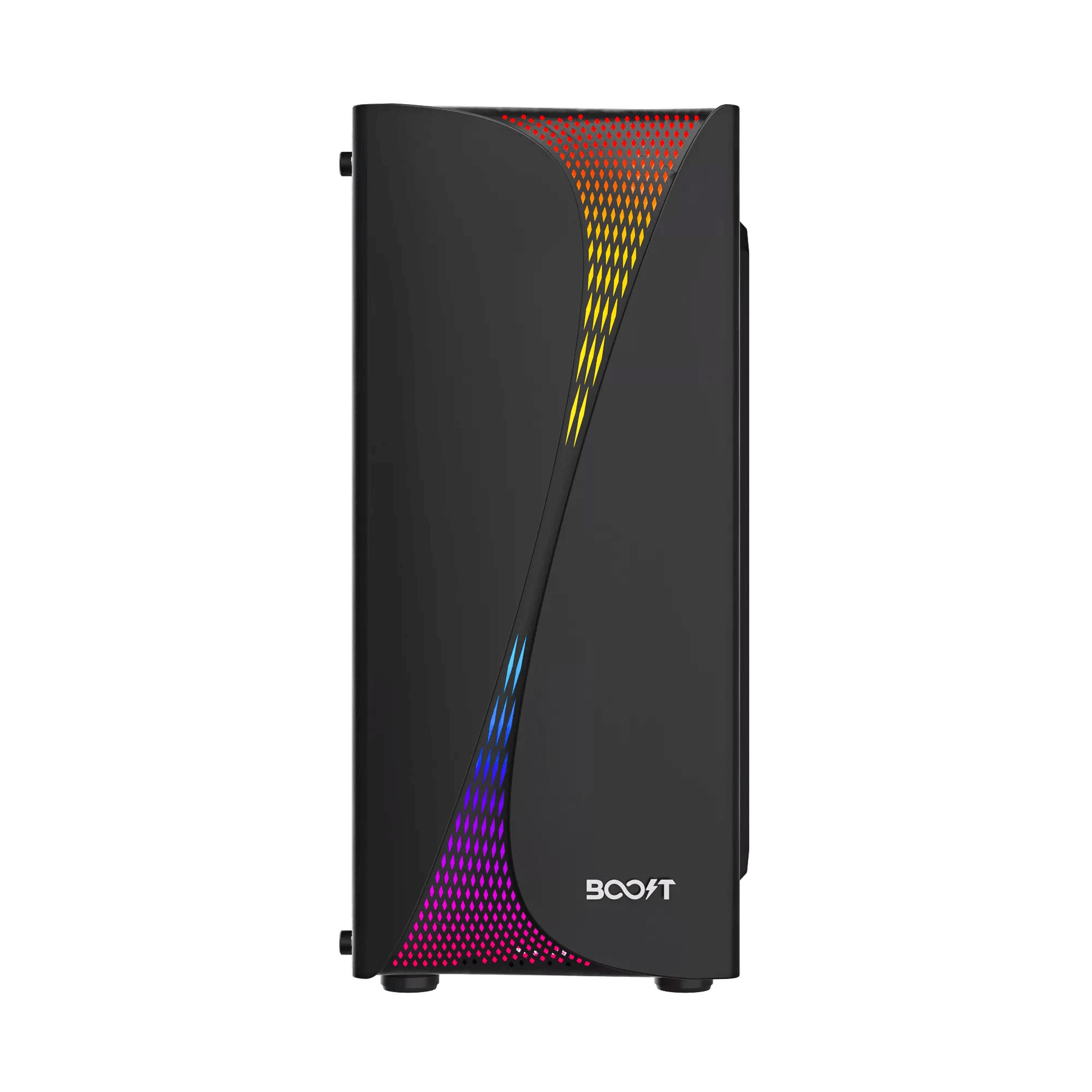 Boost Cheetah Pro RGB ATX Mid-Tower Computer Case with 3 RGB Fans Included