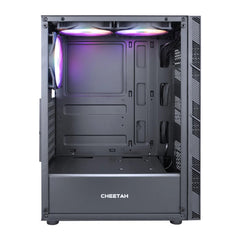 Boost Cheetah RGB ATX Mid-Tower Computer Case with 3 RGB Fans Included