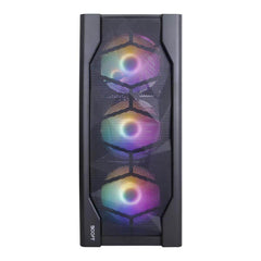 Boost Lion RGB ATX Mid-Tower Computer Case with 4 RGB Fans Included