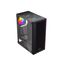 Boost Peacock ARGB Writing Panel ATX Mid-Tower Computer Case With Stylus Pen