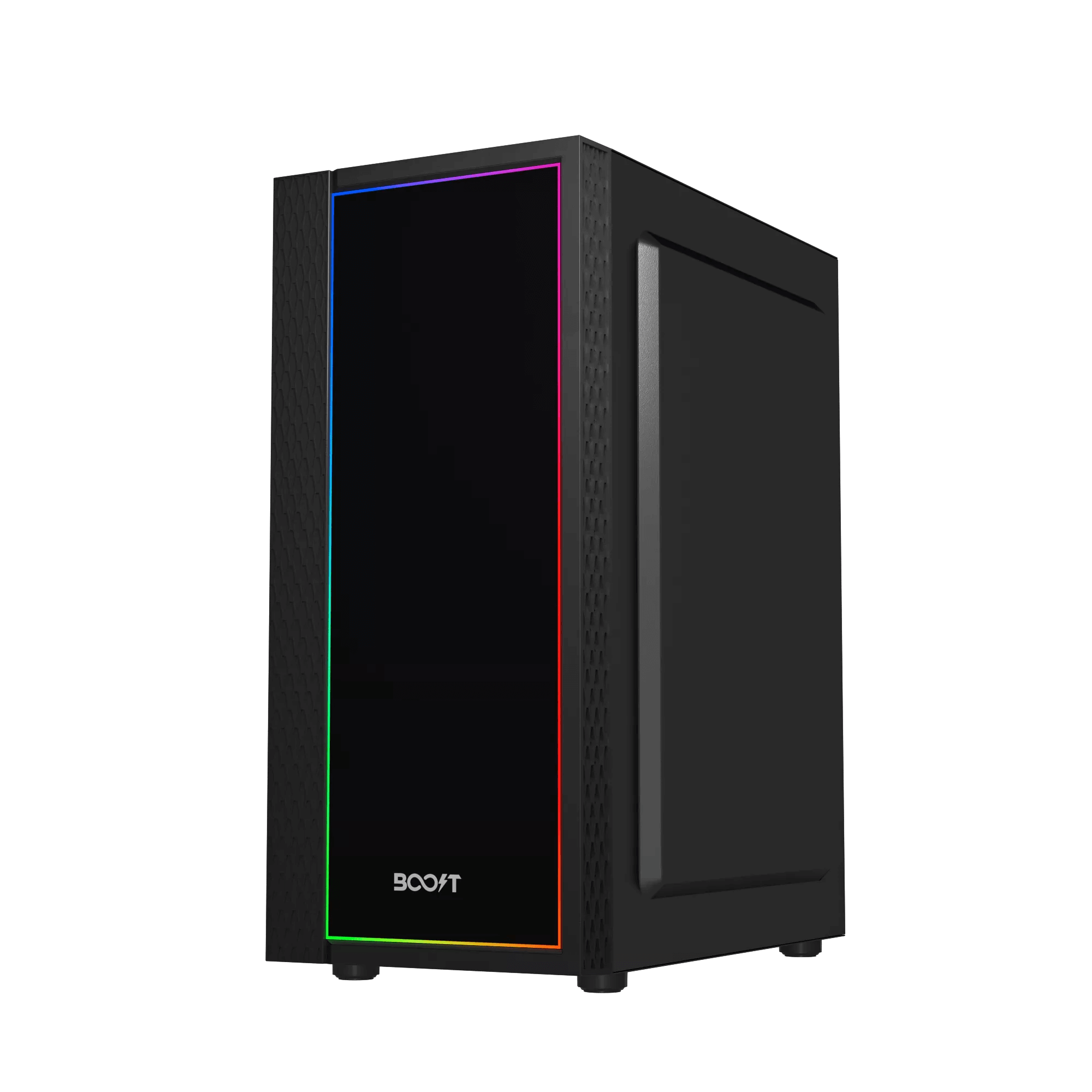 Boost Peacock ARGB Writing Panel ATX Mid-Tower Computer Case With Stylus Pen