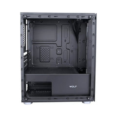 Boost Wolf MicroATX Computer Case Without Fans