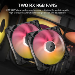 CORSAIR iCUE Link Titan 280 RX RGB 240mm AIO CPU Liquid Cooler