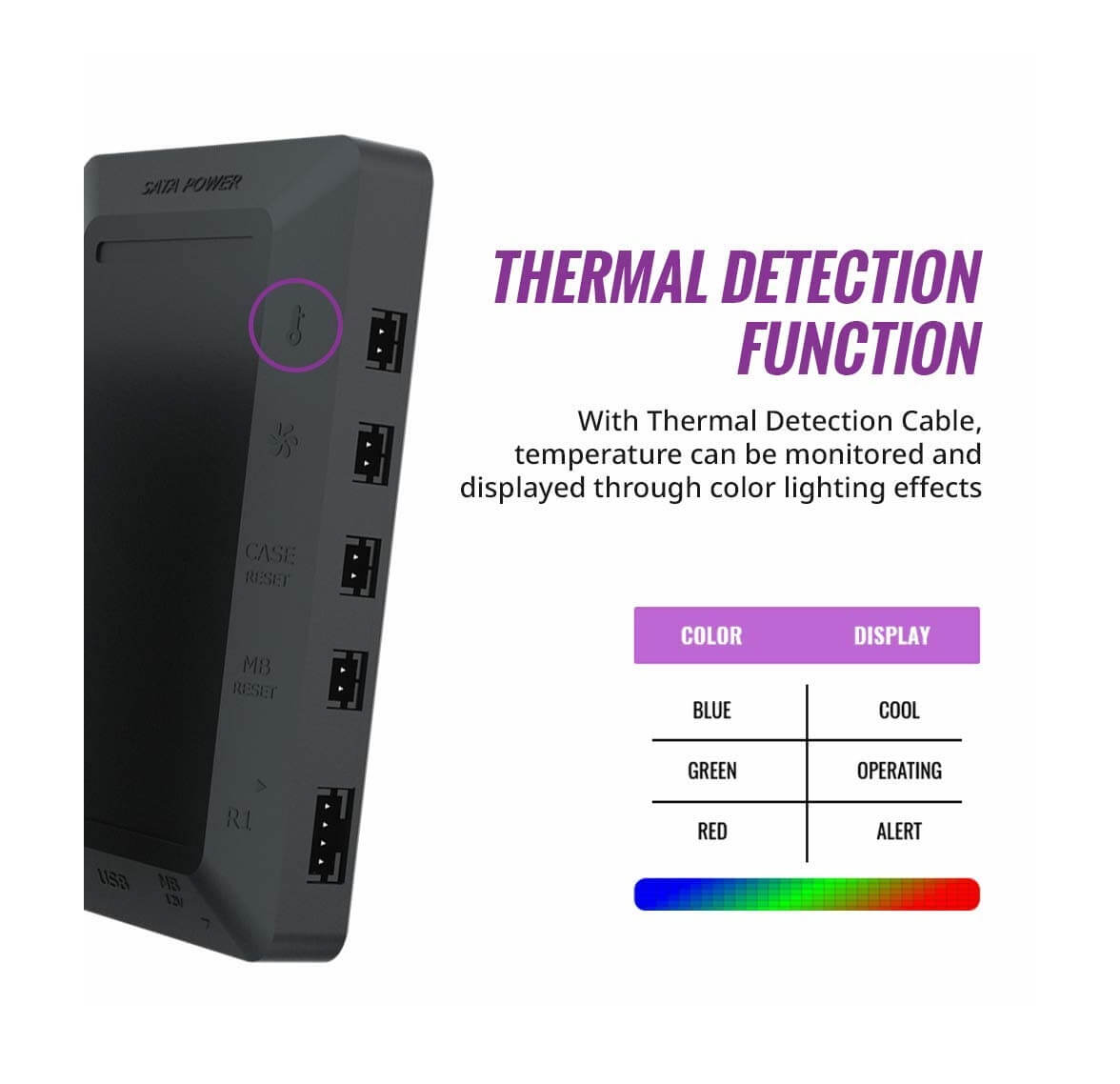 Cooler Master ARGB LED Controller with 4 x 3-Pin Ports