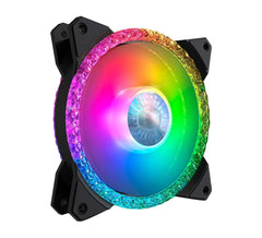 Cooler Master MasterFan MF120 Prismatic ARGB 120mm Prismatic Tri-Loop PC Case Fan