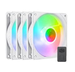 Cooler Master SickleFlow 120 ARGB 120mm 3 in 1 PC Case Fan - White Edition