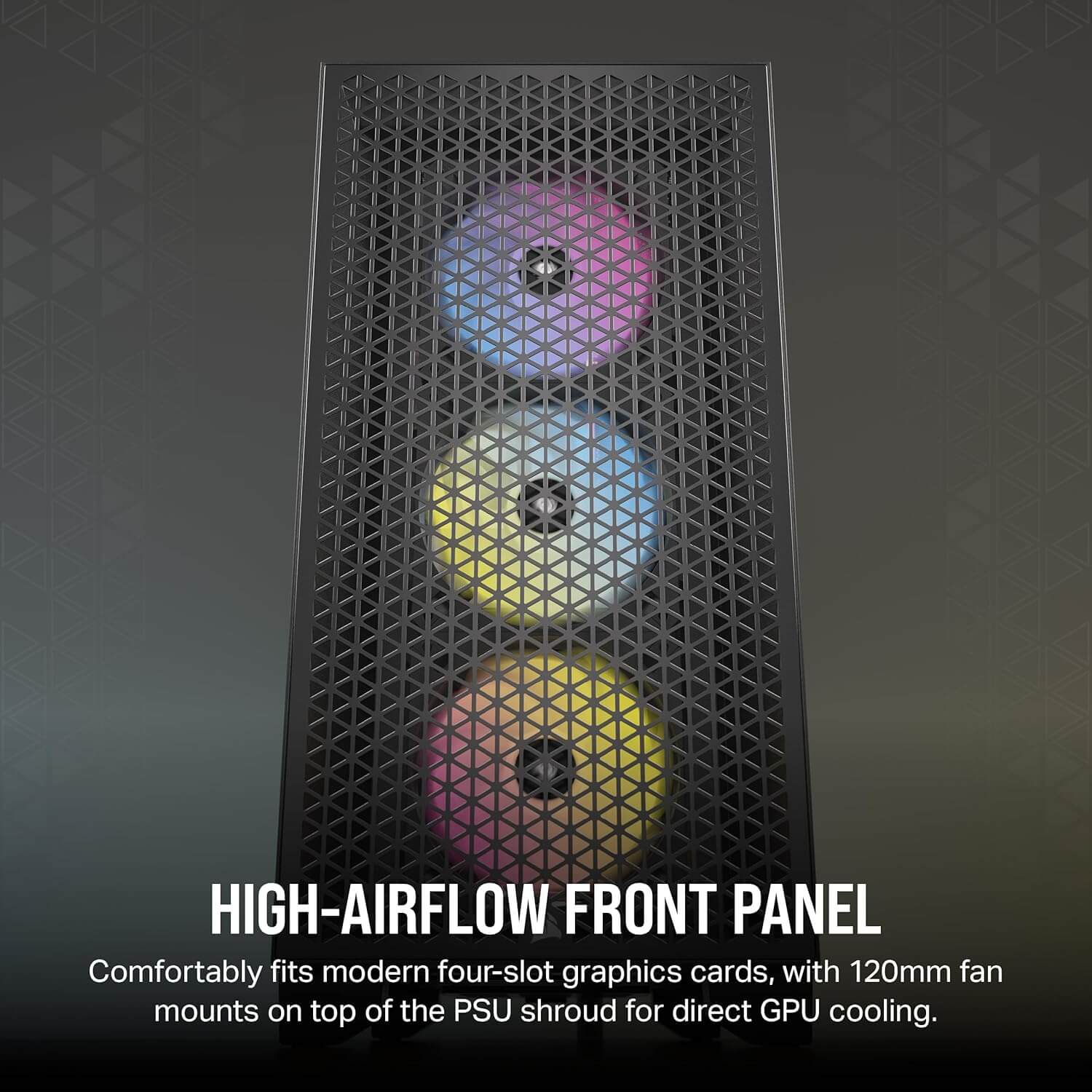 Corsair 3000D RGB AIRFLOW ATX Mid-Tower Computer Case - Black