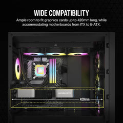 Corsair 5000D CORE AIRFLOW ATX Mid-Tower Computer Case - Black