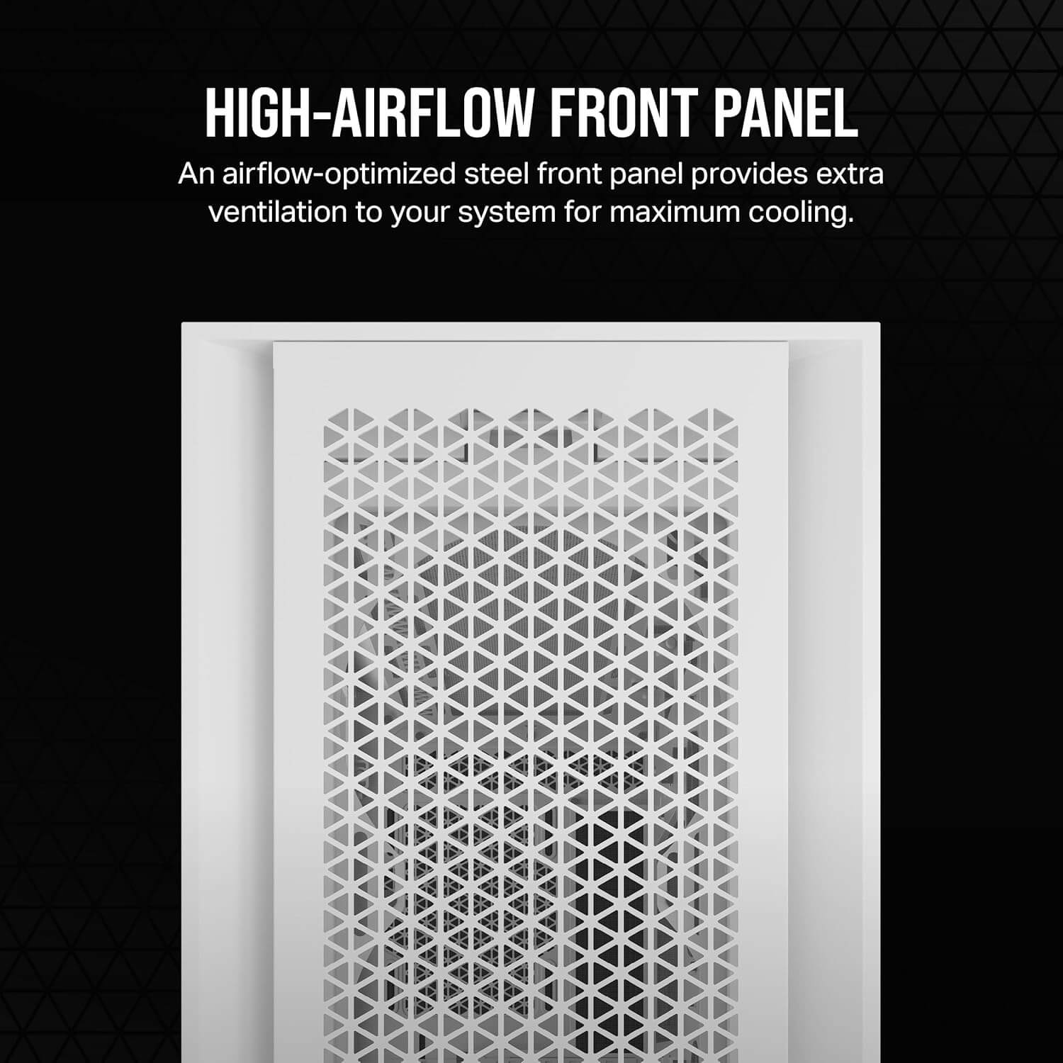 Corsair 5000D CORE AIRFLOW ATX Mid-Tower Computer Case - White