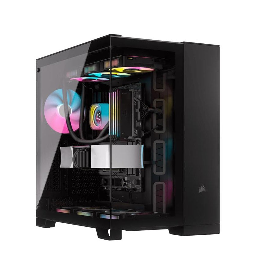 Corsair 6500X Dual Chamber ATX Mid-Tower Computer Case - Black