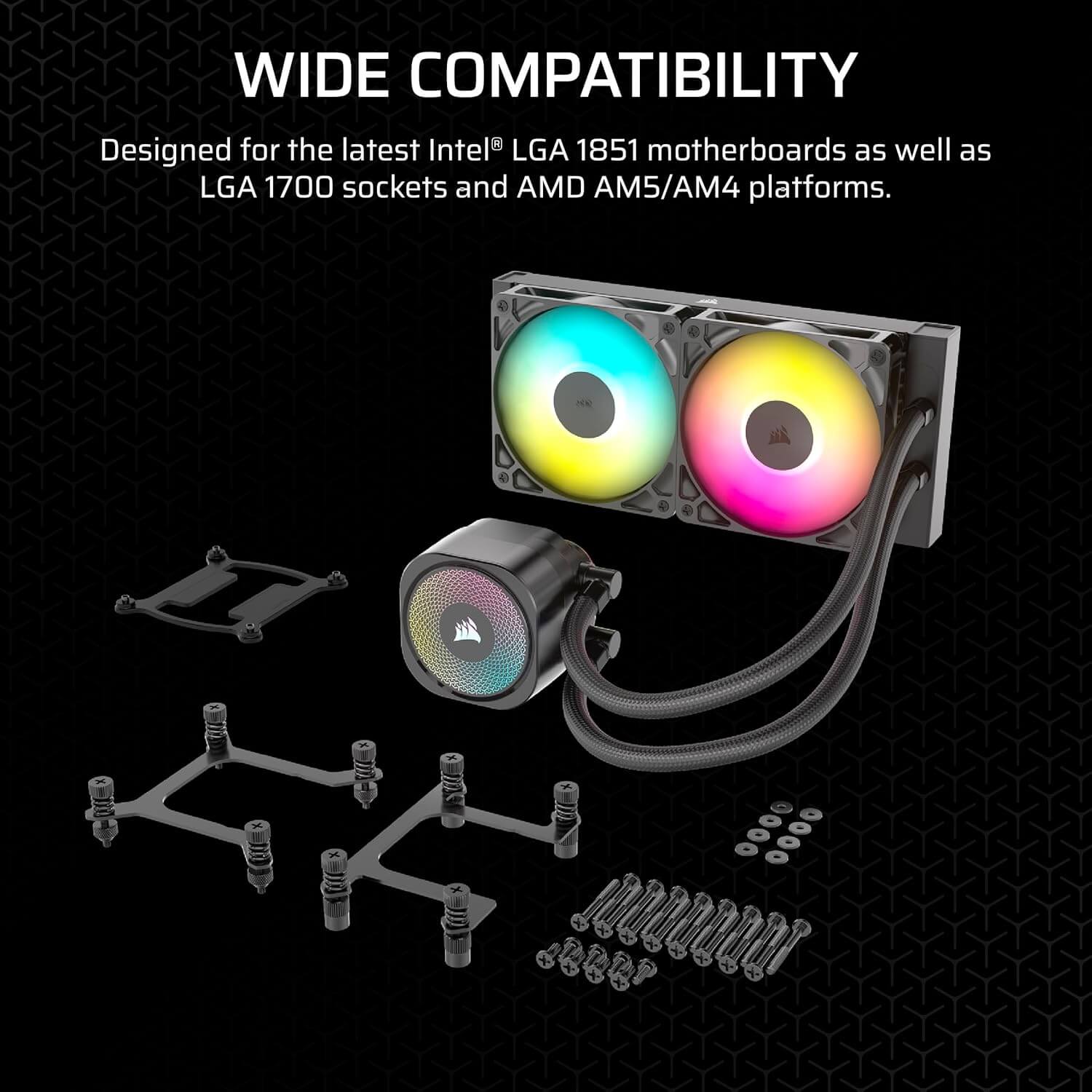 Corsair Nautilus 240 RS ARGB 240mm AIO CPU Liquid Cooler