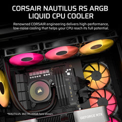 Corsair Nautilus 240 RS ARGB 240mm AIO CPU Liquid Cooler