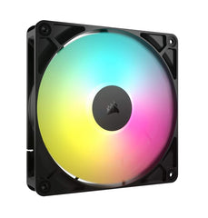 Corsair RS140 ARGB 140mm PWM Daisy-Chain Connection Case Fan - Single Fan - Black