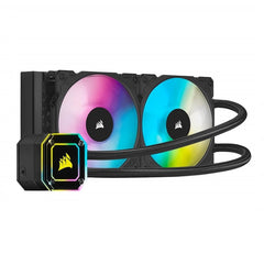 Corsair iCUE H100i ELITE CAPELLIX 240mm CPU Liquid Cooler - Black