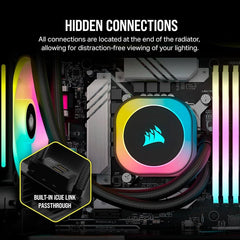 Corsair iCUE Link H100i RGB AIO 240mm Liquid CPU Cooler