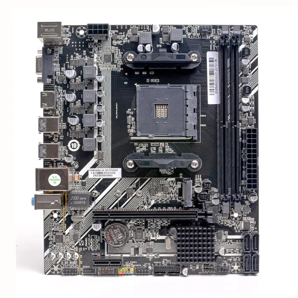 EASE EMB450DA AMD AM4 B450 Micro ATX Motherboard