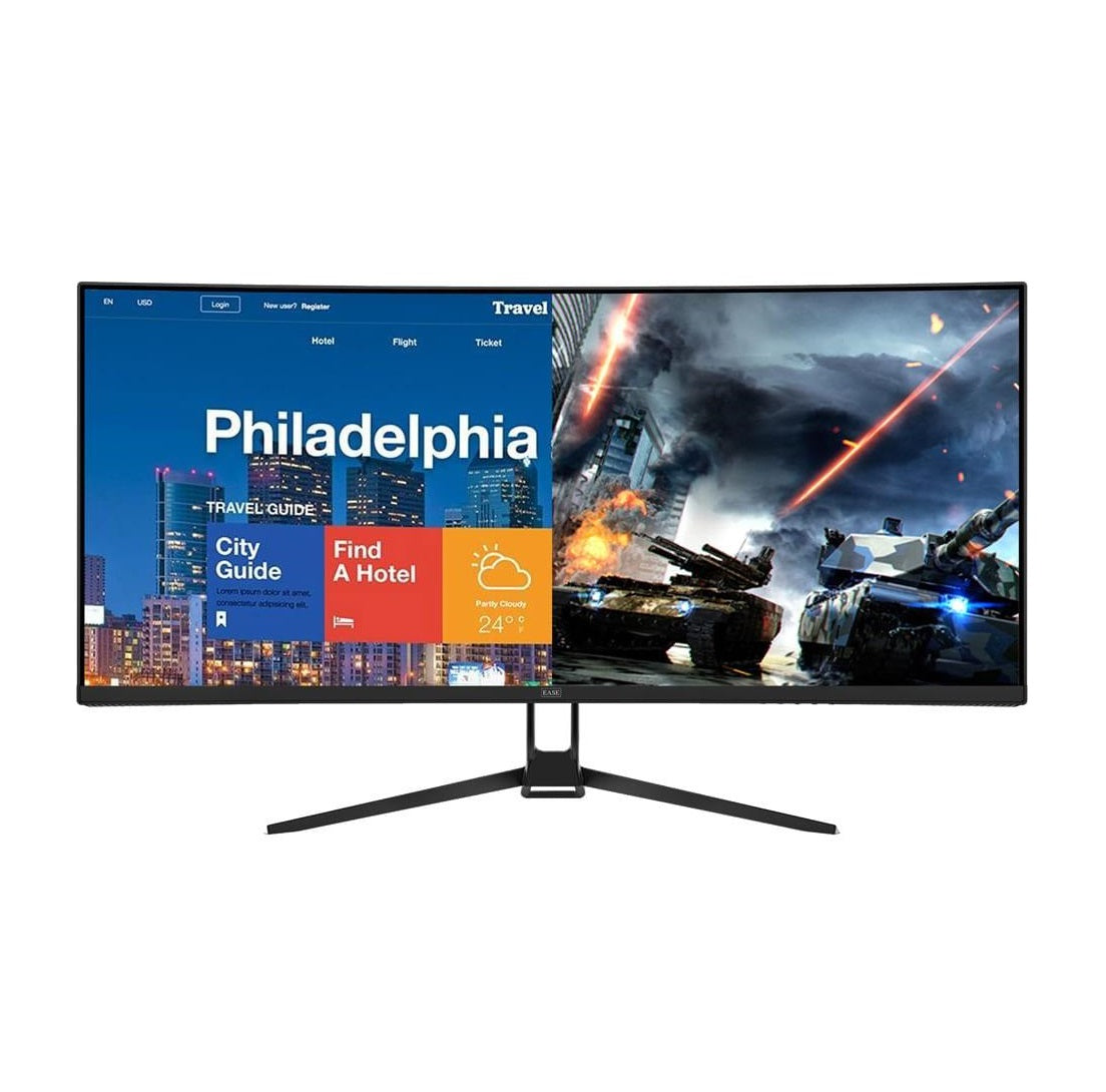 EASE PG34RWI 34" 2K WQHD IPS Curved Ultrawide Monitor