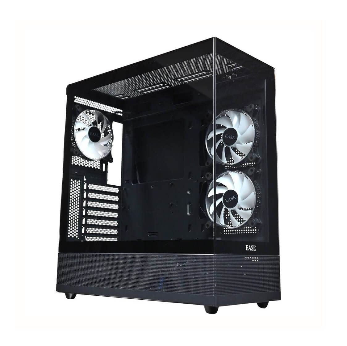 EASE EC123B ARGB MicroATX Mid-Tower Computer Case