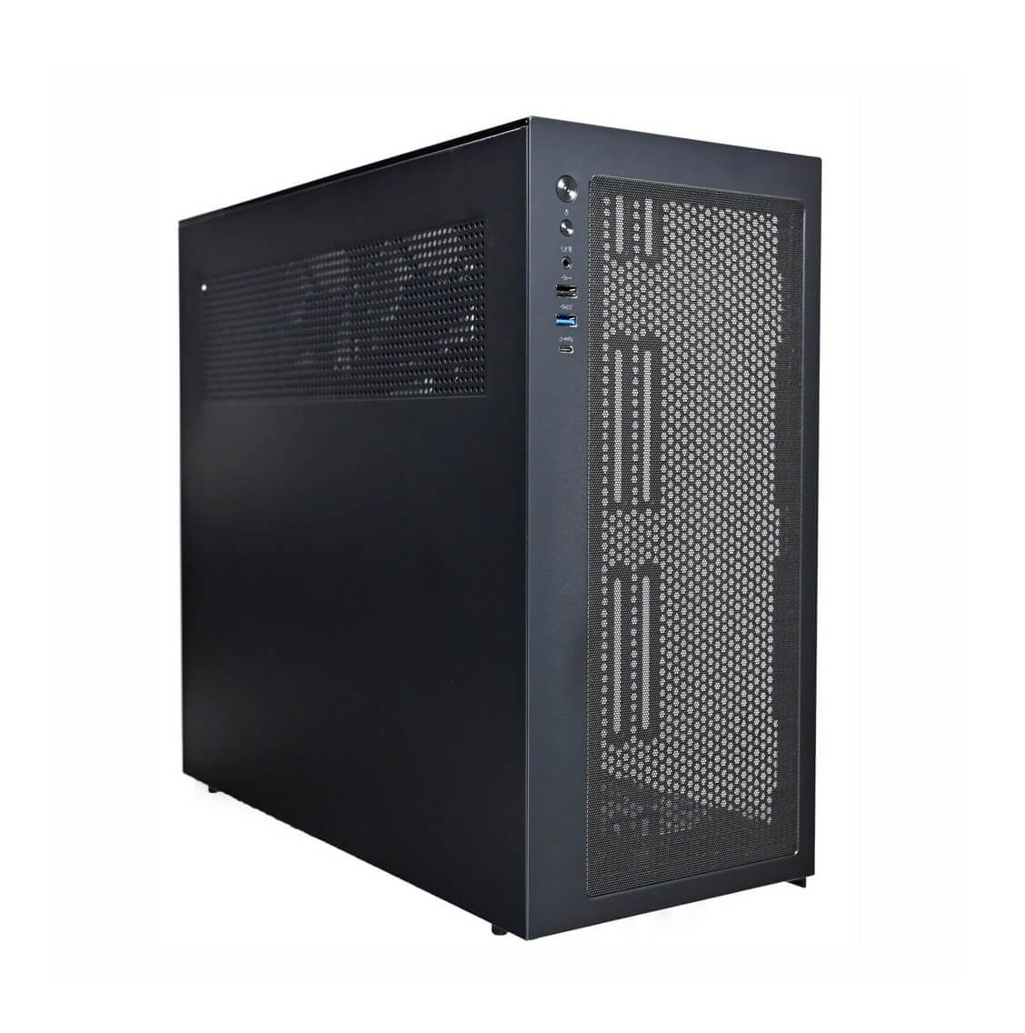 EASE EC123B ARGB MicroATX Mid-Tower Computer Case