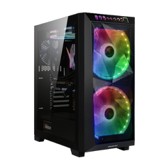 Gamdias Apollo M1 Elite RGB ATX Mid-Tower Computer Case with 2 ARGB Fan